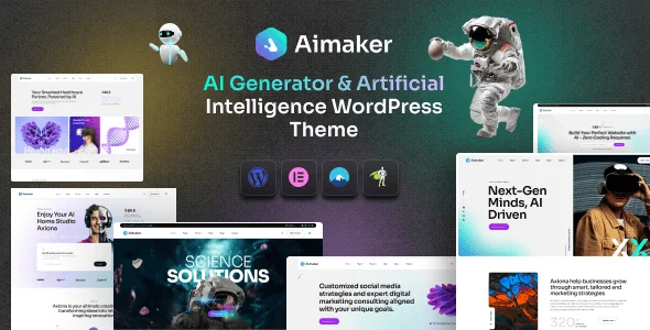 Aimaker - AI Agency & Technology WordPress Theme