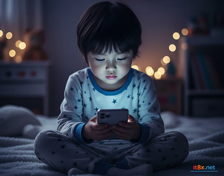 Ánh sáng xanh Sát thủ thầm lặng đe dọa thị lực và sức khỏe đôi mắt trẻ nhỏ-1.webp