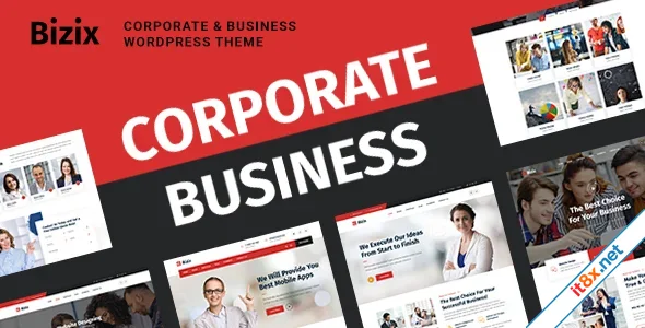 Bizix - Corporate and Business WordPress Theme