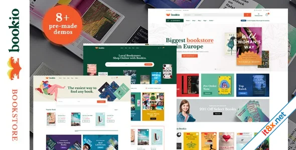 Bookio - Book Store WooCommerce WordPress Theme.webp