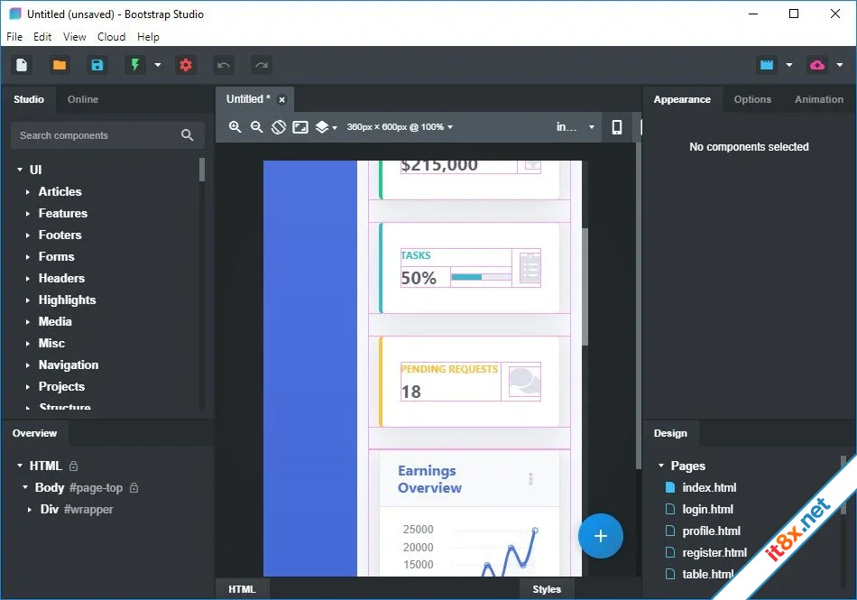 Bootstrap Studio