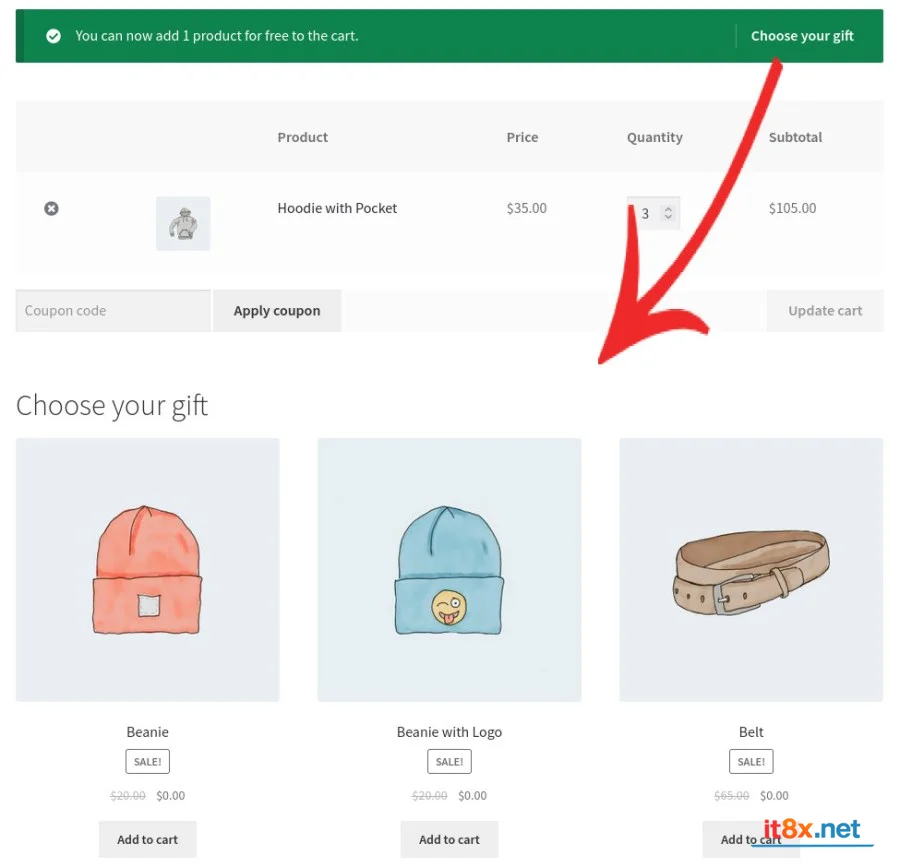 Buy One Get One Free for WooCommerce-1.webp