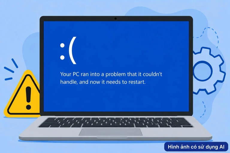 Cách khắc phục lỗi màn hình xanh trên máy tính Windows hiệu quả