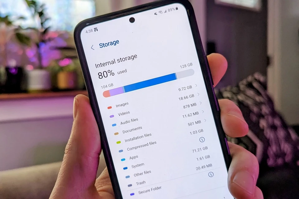 Cách xóa dữ liệu ẩn giải phóng dung lượng trên điện thoại android