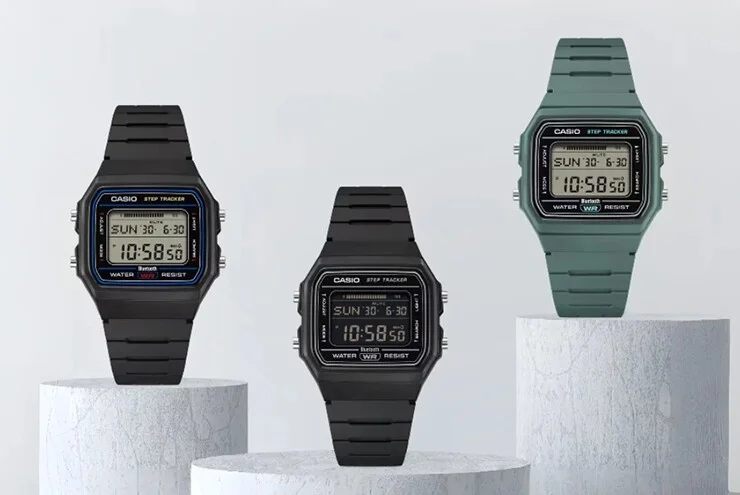 Casio ra mắt đồng hồ thông minh F-B100W mang thiết kế cổ điển