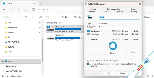 Câu lệnh ẩn trong Windows giúp giải phóng hơn 10 GB dung lượng