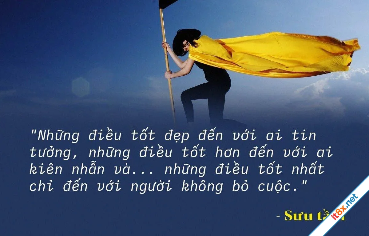 Danh ngôn hay về thành công và ý chí