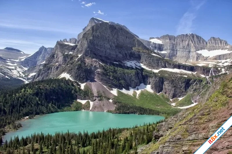 Công viên Glacier ở Montana.webp