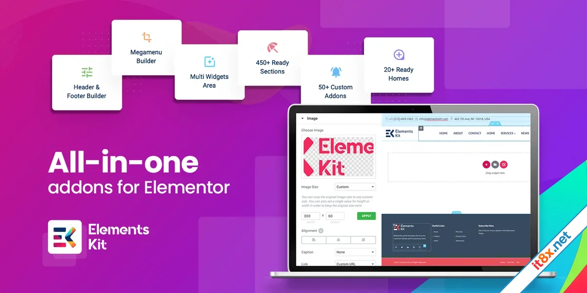 Elementskit - All-in-one addons for Elementor