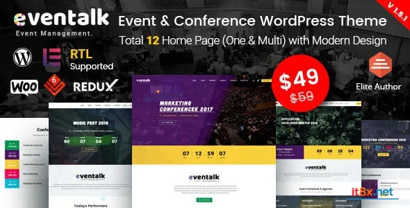 EvenTalk Event Conference WordPress Theme-1.webp