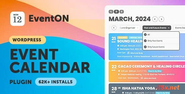 EventOn - WordPress Virtual Event Calendar Plugin