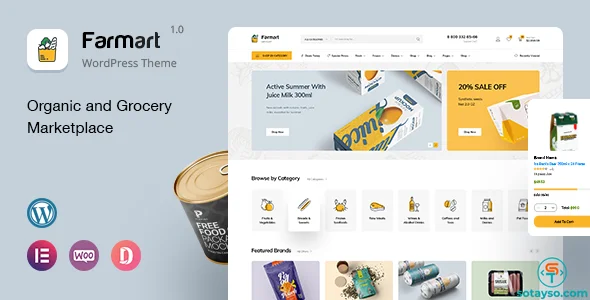 Farmart Organic Grocery Marketplace WordPress Theme-1.webp