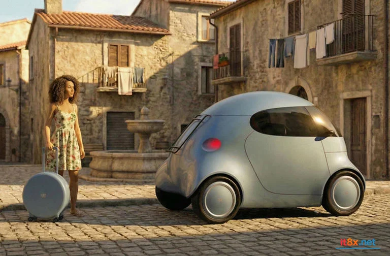 Fiat Topolino XS Mẫu ô tô điện biến hình siêu nhỏ thách thức mọi ngõ ngách đô thị-3.webp