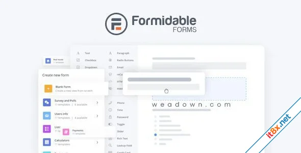 Formidable Forms Pro - WordPress Forms Plugin and Form Builder