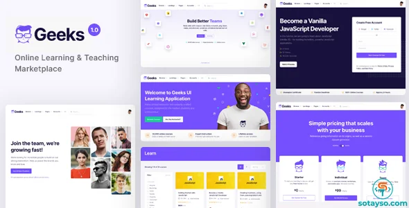 Geeks Online Learning Marketplace WordPress Theme-1.webp