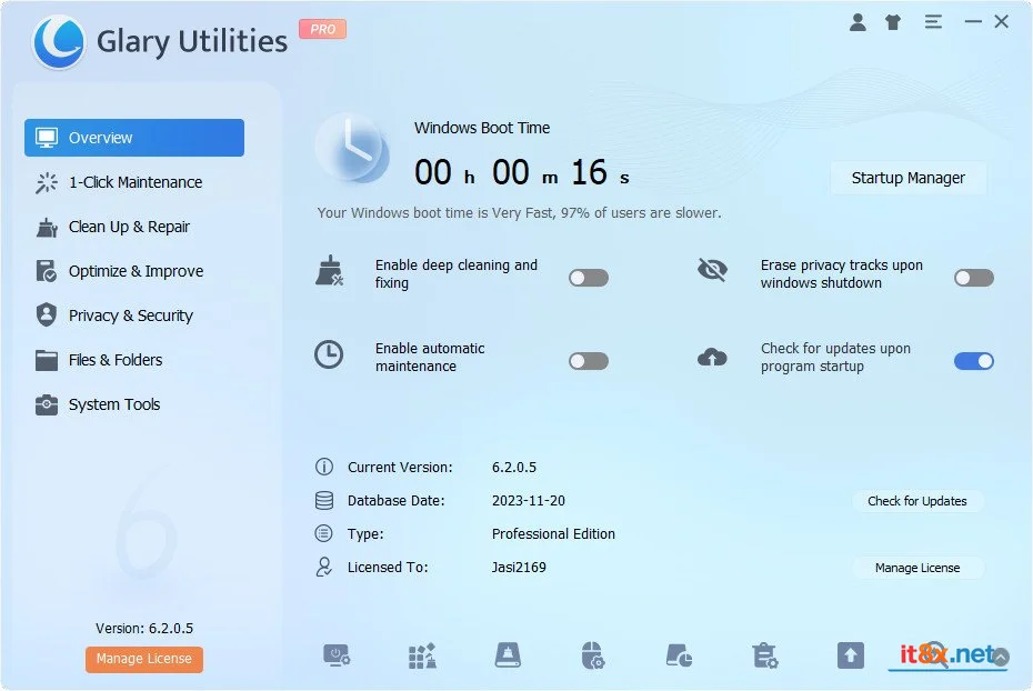 Glary Utilities Pro