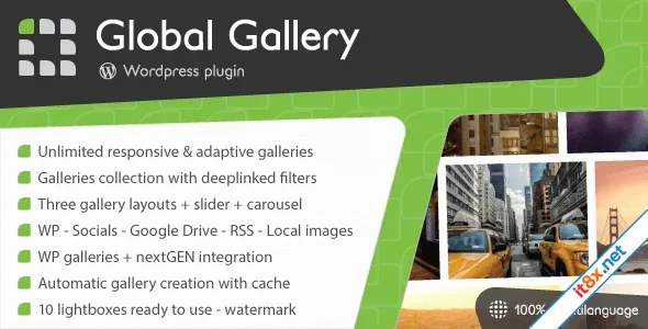 Global Gallery - Wordpress Responsive Gallery