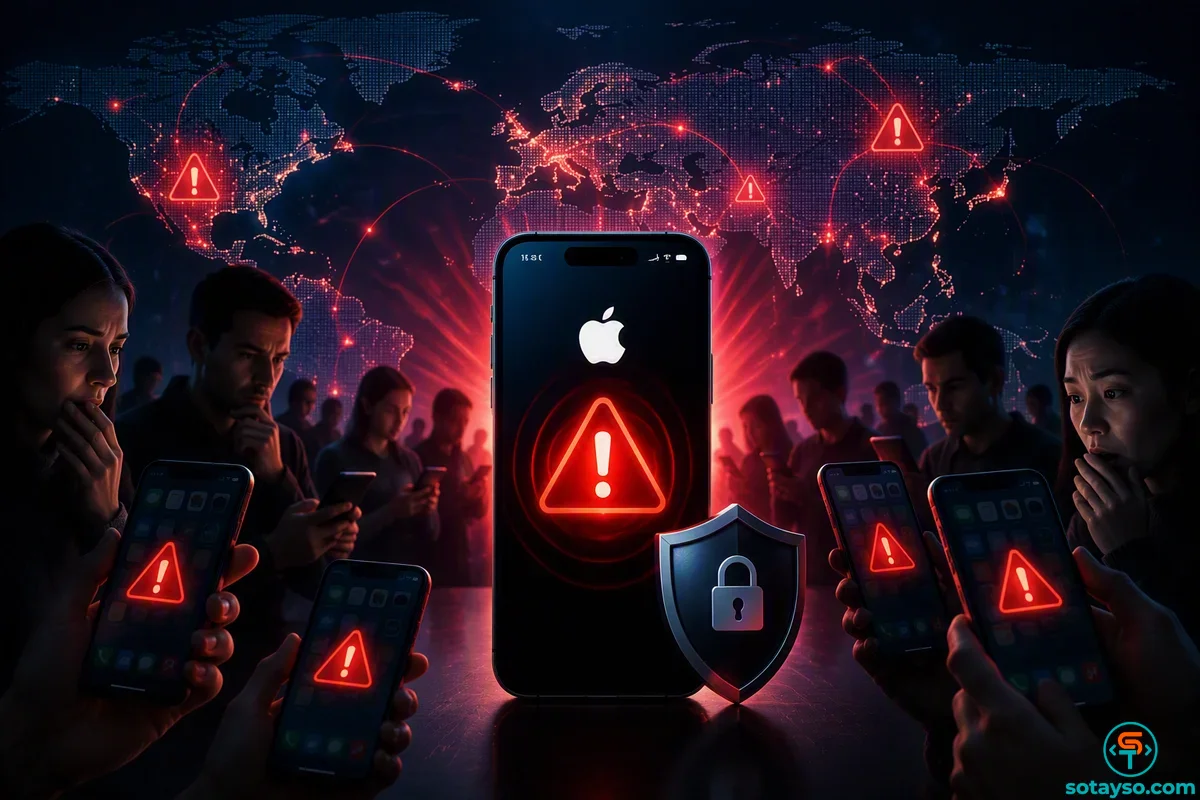 Hàng loạt người dùng iPhone trên toàn cầu nhận được cảnh báo bảo mật khẩn cấp từ Apple.webp