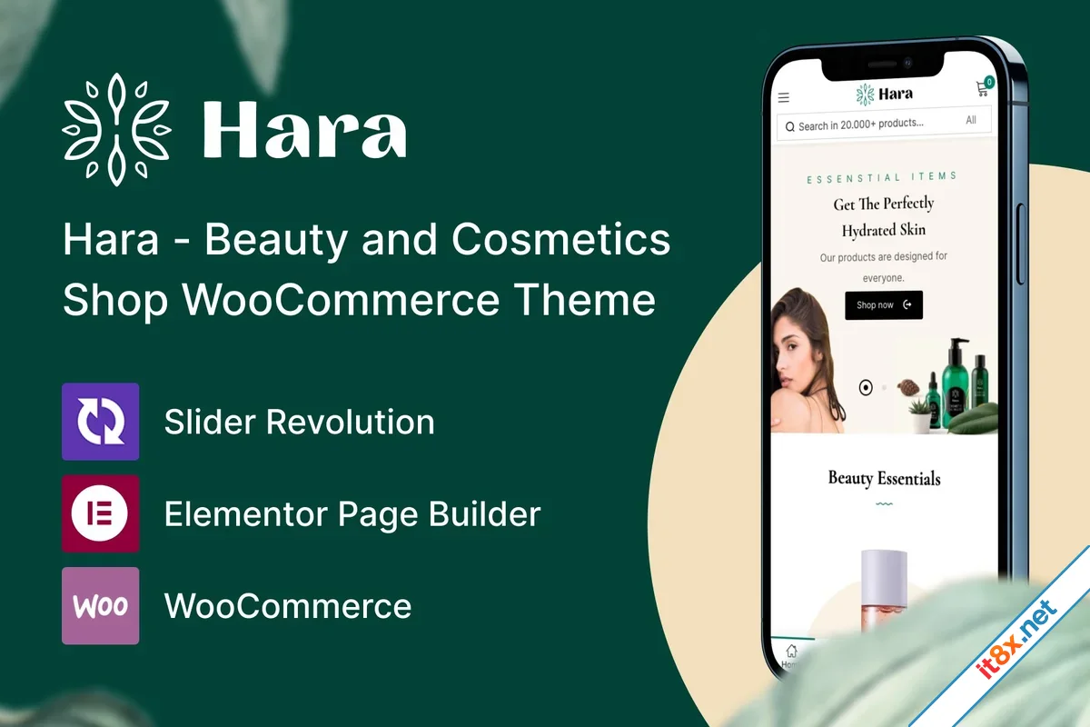 Hara Beauty and Cosmetics Shop WooCommerce Theme-1.webp