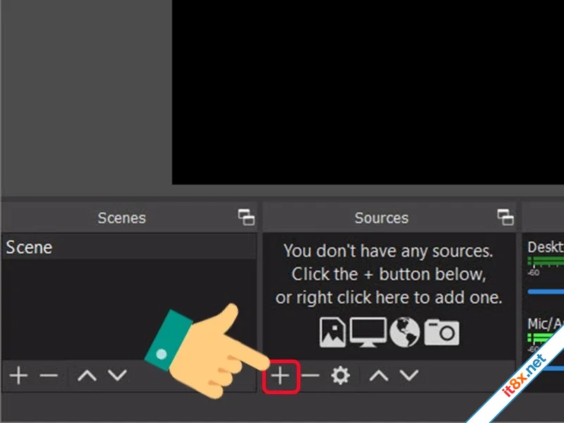 Hướng dẫn cách sử dụng OBS Studio Live Stream quay màn hình máy tính-1.webp