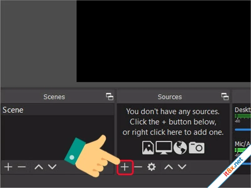 Hướng dẫn cách sử dụng OBS Studio Live Stream quay màn hình máy tính-1.webp