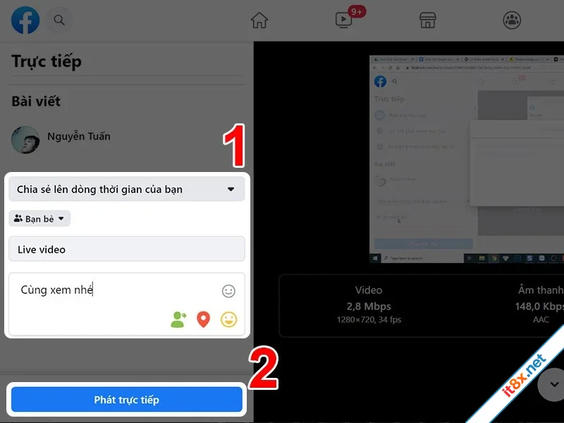 Hướng dẫn cách sử dụng OBS Studio Live Stream quay màn hình máy tính-11.webp