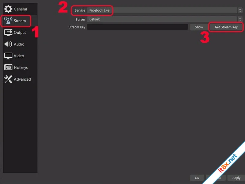 Hướng dẫn cách sử dụng OBS Studio Live Stream quay màn hình máy tính-6.webp