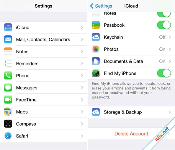 How to delete old iCloud backups on iPhone