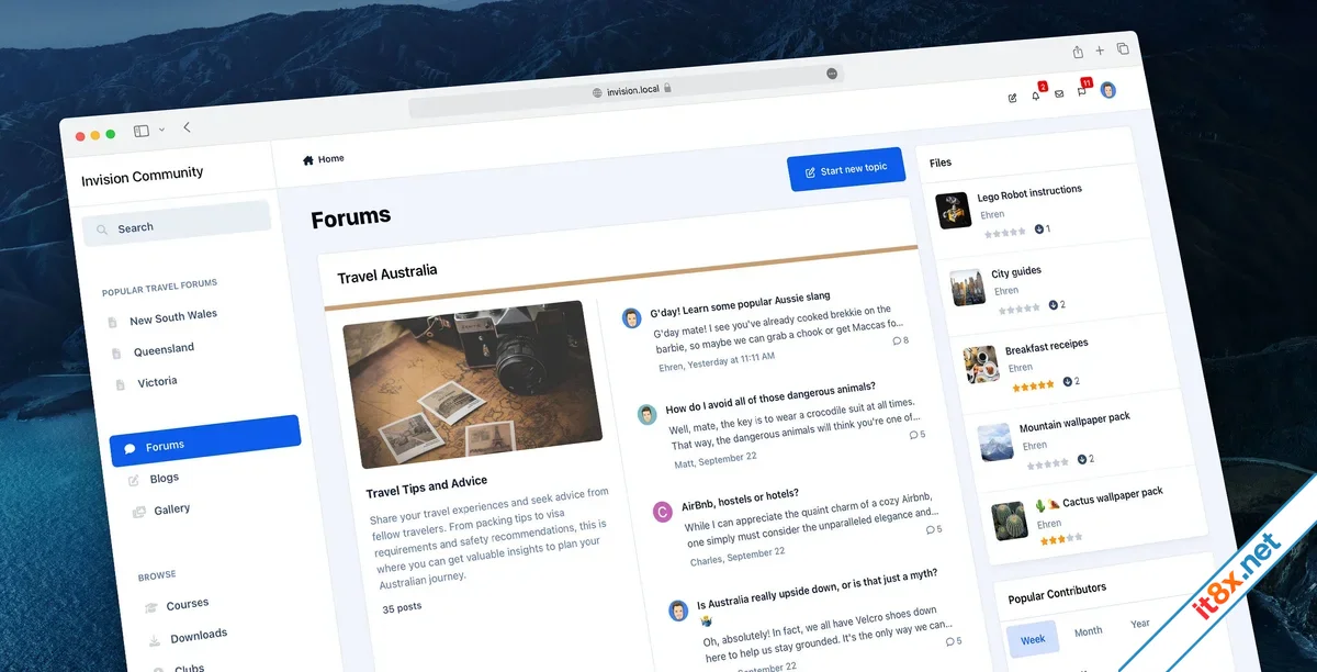Invision Community (IPS) - Forum software, CMS, eCommerce