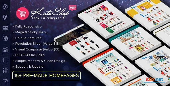 KuteShop Fashion Electronics Marketplace Elementor WooCommerce Theme RTL Supported-1.webp