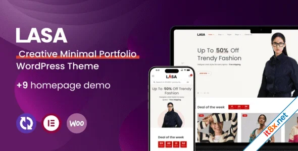 Lasa Creative Minimal WooCommerce WordPress Theme-1.webp