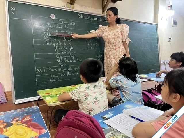 Lớp học Ngôi nhà mơ ước của cô giáo khuyết tật-1.webp