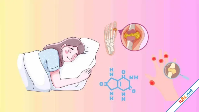 Mách bạn tư thế ngủ tốt nhất cho người axit uric cao giúp ngon giấc-1.webp