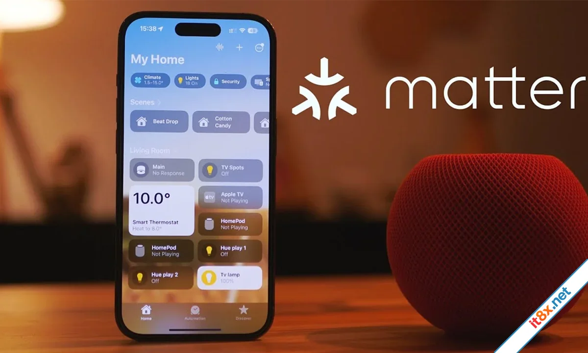 Apple ngầm xác nhận Matter là chuẩn chung của smarthome