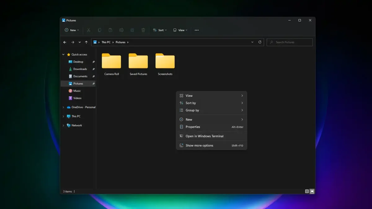 Microsoft đại tu menu chuột phải trên Windows 11: Tốc độ siêu nhanh và cho phép tùy biến