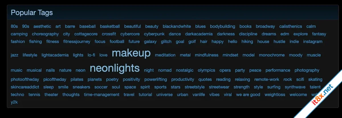 Olakunlevpn Popular Tags Cloud XenForo 2-2.webp