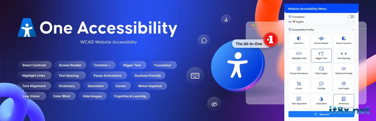 One Accessibility Pro WordPress Boost Plugin-1.webp