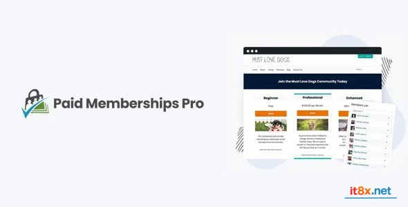 Paid Memberships Pro - Membership Plugin and Subscriptions Platform for WordPress
