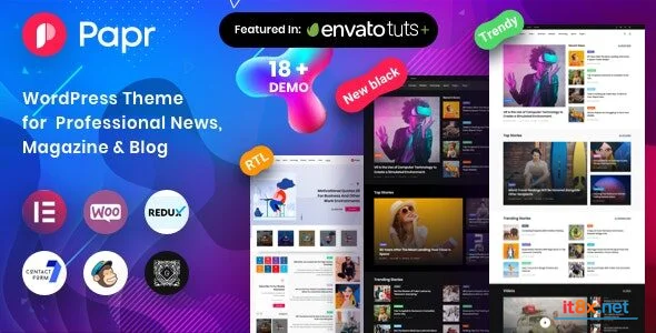 Papr News Magazine WordPress Theme-1.webp
