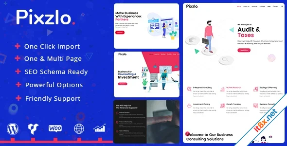 Pixzlo - Creative Theme for Professionals