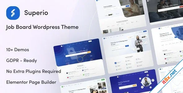 Superio Job Board WordPress Theme-1.webp