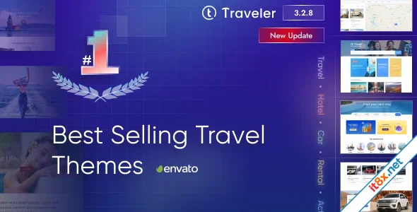 Traveler - Travel Booking WordPress Theme