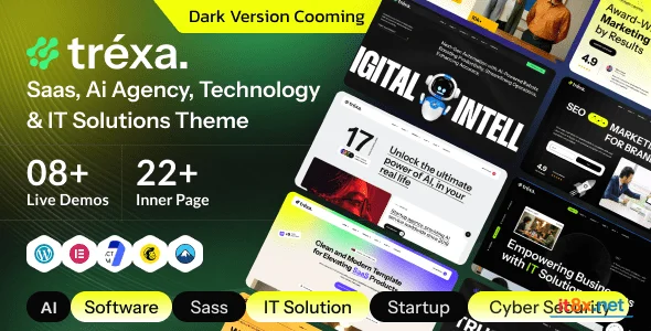 Trexa Saas Ai Agency Technology IT Solutions WordPress Theme-1.webp