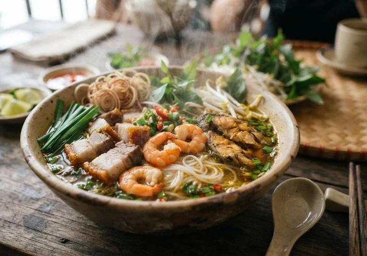 Vì sao món đặc sản miền Tây lại mang tên bún nước lèo-2.webp