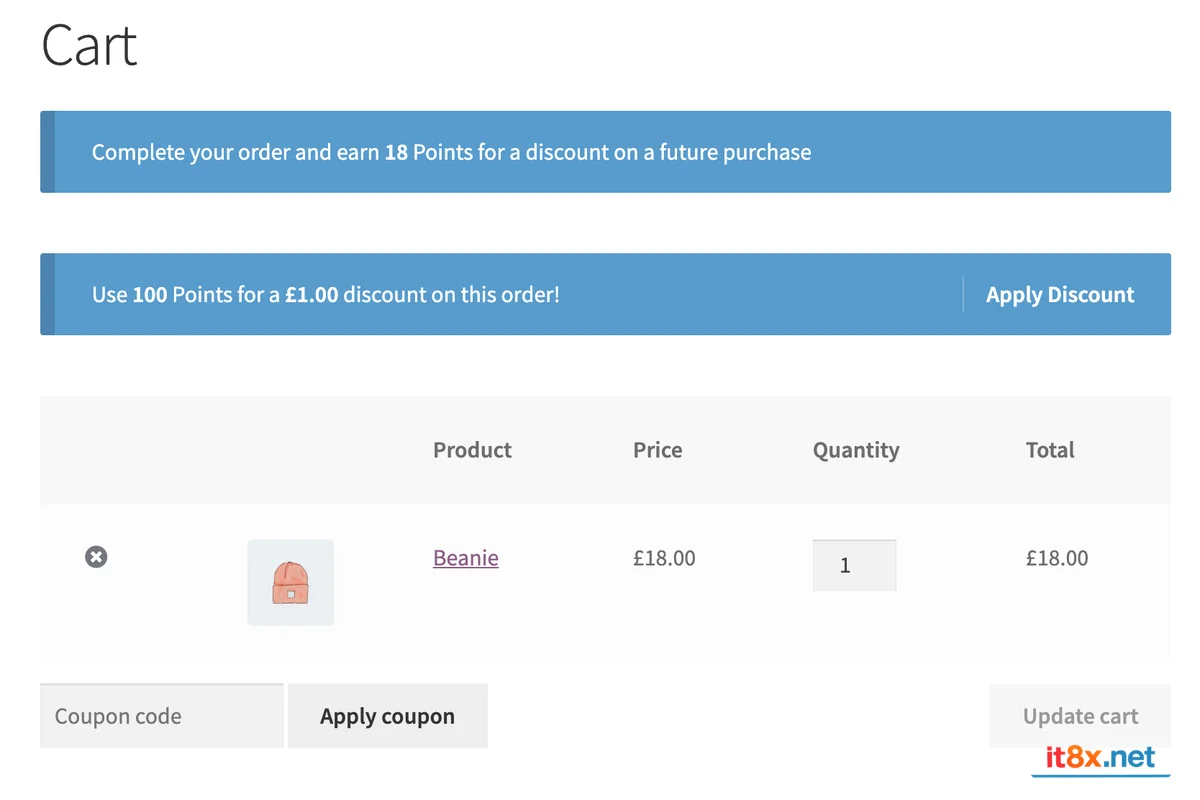 WooCommerce Points and Rewards