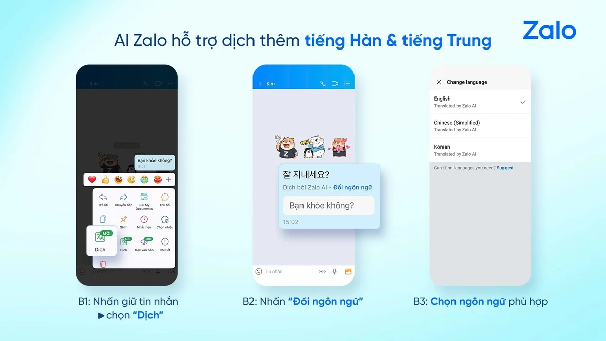 Zalo cập nhật 3 tính năng "khủng" 7/2026: Dịch AI đa ngôn ngữ, đồng bộ tin nhắn PC và tích hợp OpenClaw