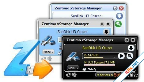 Zentimo xStorage Manager