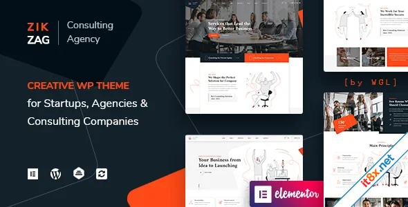 ZikZag - Consulting & Agency WordPress Theme