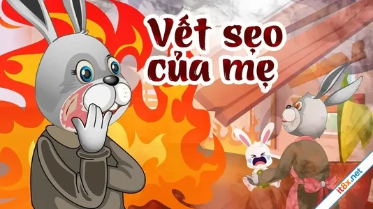 Vết sẹo trên mặt người mẹ