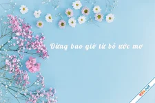 Đừng bao giờ